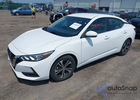 2021 Nissan Sentra Sv Xtronic Cvt from USA, damaged, VIN 3N1AB8CV7MY313789
